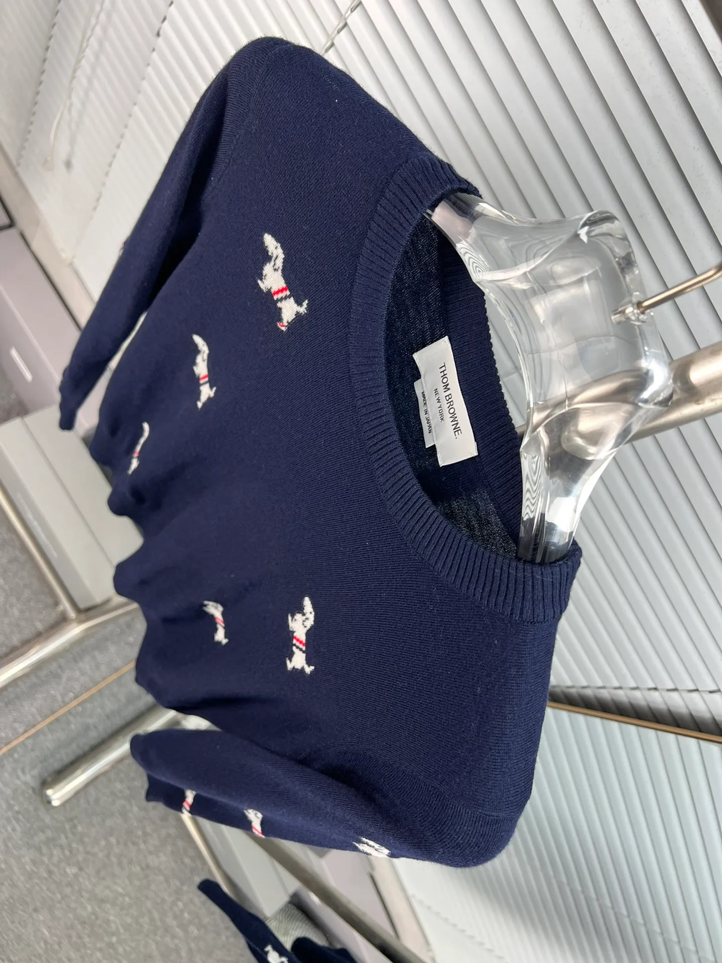 Thom Browne ➡️ logo TBClassic Classic Quality⚠️ ， ， ， ， ❗️❗️ ， ！ TBSeries ， ， ！ :Navy Blue Gray Sizes：0.1.2 （SML ）